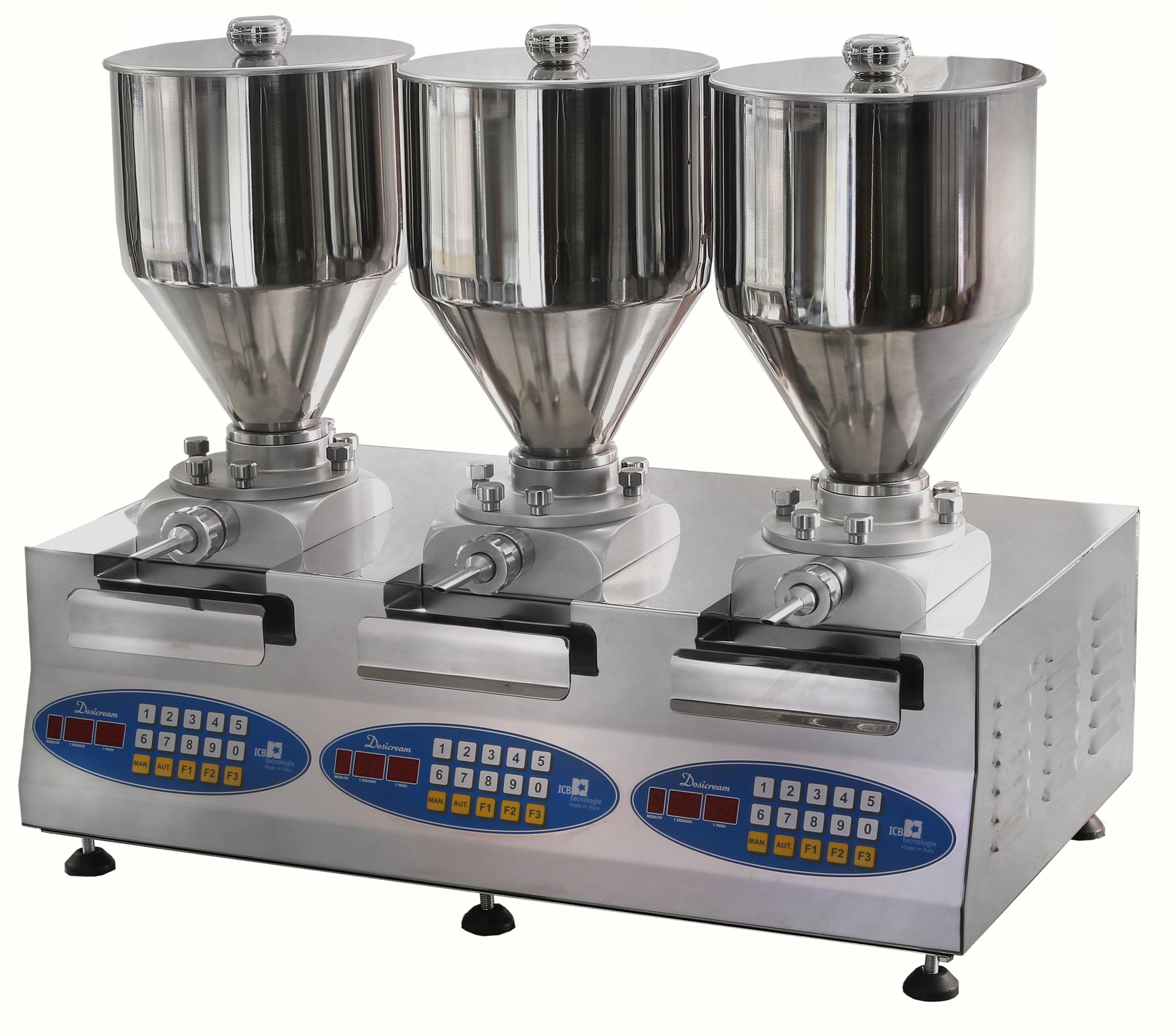 Dosicream filling machine for pastries and bakeries - ICB Tecnologie